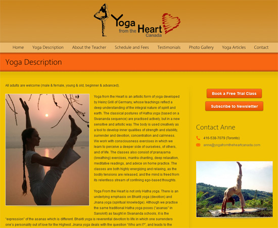 Yoga from the Heart 